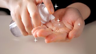ASMR Making Hand Sanitizer & Mask - (Massage, DIY, 4K)