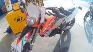 Wie tanke ich meine KTM EXC 125? | 2016