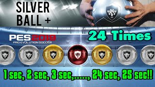 How Many BLACK BALLS can we get from 24 Silver+ Packs in PES 19 MOBILE ??