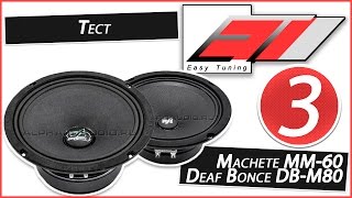 ✔️ Тест Machete MM-60 and Deaf Bonce DB-M80