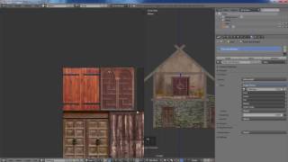 Blender.  Моделирование средневекового дома.  Часть 2