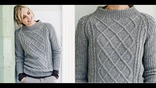 Вязание Спицами - Джемпер - модели 2019 / Knitting with needles / Mit Nadeln stricken