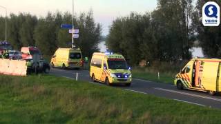 Twee zwaargewonden bij ongeval in Lithoijen