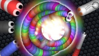 WORLD'S LONGEST SLITHER.IO WORM - BEST COMPILATION (Slither.IO)