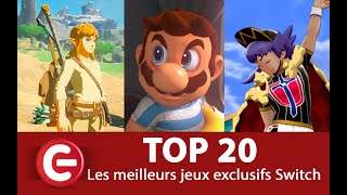 TOP 20 des JEUX INDISPENSABLES SUR NINTENDO SWITCH ! (EXCLUSIFS) ?❤️ Par Titiboy