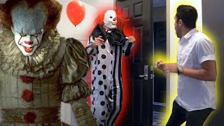 "IT" CREEPY CLOWN SCARE PRANK!