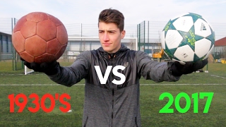 1930's Vs. 2017 FOOTBALL!! - What's the Difference??