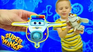 Супер Крылья Трансформеры и Даник. Игрушки для мальчиков. Super Wings