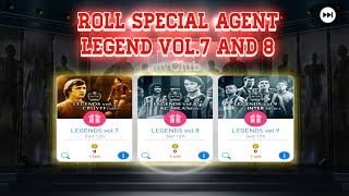 Pes 2018 Mobile | Roll Special Agent Legend vol.7 and 8