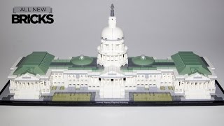Lego Architecture 21030 United States Capitol Building Speed Build
