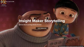 Insight Maker Storytelling Preview
