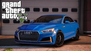 GTA 5 - AUDI S5 2017 + UN STUNT HORS DU COMMUN !