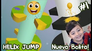 Helix Jump Gameplay | La bolita saltarina | Juegos para niños