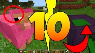 TOP 10 DES EXCLUS DE MINECRAFT POCKET EDITION ! MCPE FR