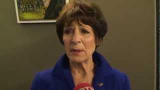 Mies Bouwman bij 50-jarig jubileum Het Dorp