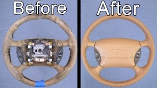 How To Restore Your Car's Steering Wheel (Looks Brand New!)