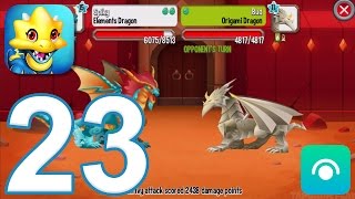 Dragon City - Gameplay Walkthrough Part 23 - Level 24, Origami Cup (iOS, Android)