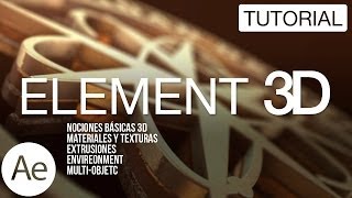 Element 3D - Tutorial After Effects