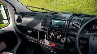 Fiat Ducato Motorhome fitted with Pioneer AVIC-EVO1-DT2-C-GR