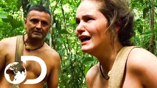 Painful Injury Forces Leah To Be Evacuated From The Jungle | Naked And Afraid | NEW SEASON