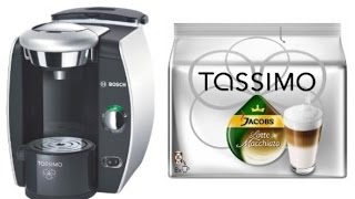 TASSIMO BOSCH приготовление Latte macchiato