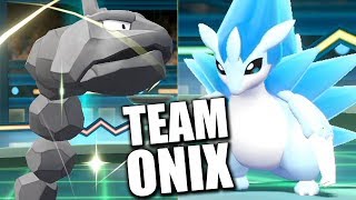 ONIX LE POSEUR DE PIERRES - POKÉMON LET'S GO PIKACHU & ÉVOLI