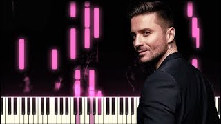 Сергей Лазарев - Лови | Урок на пианино | Piano Караоке