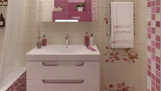 ? Красивый дизайн маленькой ванной комнаты