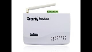 GSM  беспроводная сигнализация  GSM Alarm System SGA-0604 комплект с беспроводными датчиками