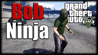 Jogando GTA V - Bob o Motoqueiro Ninja