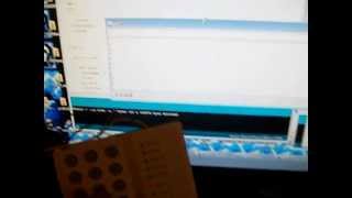 Interfacing a DSC PC1500RK alarm keypad