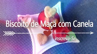 Biscoito de Maçã com Canela