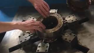 РАЗБИРАЕМ ДВИГАТЕЛЬ. СТАНОК ДЛЯ РАЗДЕЛКИ ЭЛЕКТРОДВИГАТЕЛЯ DZ-4