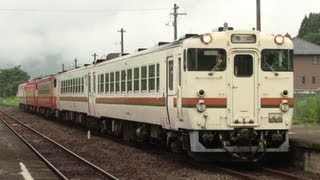 JRキハ40系気動車 紀勢本線322D 混色編成 (2012.7.22) Series DC40