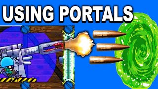 USING PORTALS TO TELEPORT PAIN IN FORTS MOONSHOT