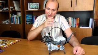 робот-собака на базе конструктора LEGO Mindstorms NXT 2.0.