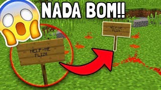 ALGUÉM PEDIU POR AJUDA NESSE MAPA!! (SEED ASSUSTADORA) ‹ Stux777 ›
