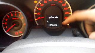 Reset segnale tagliando Honda jazz