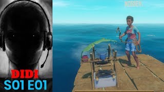 Raft PL z Mośkiem #1 | Jak Piętaszek z Robinsonem ? PREMIERA ?