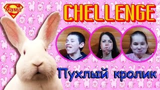 ✿ ЧЕЛЛЕНДЖ ПУХЛЫЙ КРОЛИК CHUBBY BUNNY CHALLENGE Челленджи Для Детей Без губ MOUTHGUARD CHALLENGE