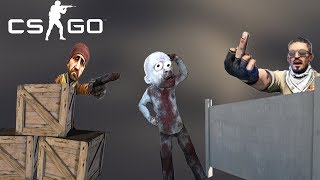 ВОН ОН БЕЖИМ БЫСТРЕЙ ААА! КОМНАТА С МОМО!  ОЧЕНЬ СМЕШНОЙ МАНЬЯК В CS-GO