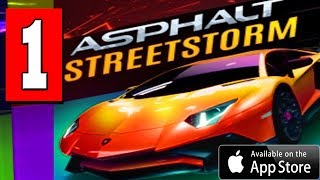 Asphalt Street Storm Racing Gameplay Walkthrough Part 1 (iOS / Android) COMPLETE NEW YORK LEVEL