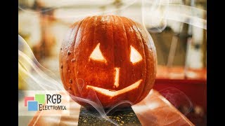 Halloween pumpkin cutting with industrial robot KUKA KRC1!