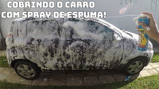 COBRI O CARRO DA MINHA MÃE COM SPRAY DE ESPUMA E OLHA O QUE ELA FEZ!