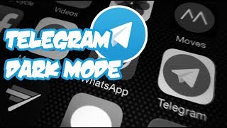 CARA MENGUBAH APLIKASI TELEGRAM MENJADI TEMA DARK MODE