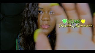 ASMR | Close Calming Hand Movements | Plucking, Humming/Singing ~