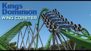 Kings Dominion 2021 | B&M Wing Coaster | Leaked Layout Animation/Pre-Creation