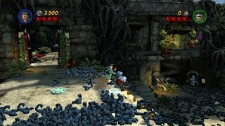 LEGO Indiana Jones 2 100% Walkthrough Part 18 - All Treasure Levels - Kingdom of the Crystal Skull 2