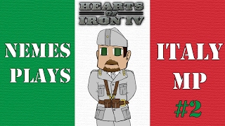 Italy Co-op Multiplayer - Hearts of Iron 4 - Part 2 - [HOI4]