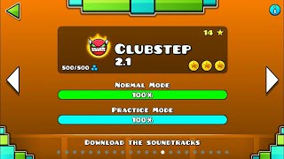 CLUBSTEP 2.1 VER | Geometry Dash 2.1 : clubstep 2017 - zoccagamer00